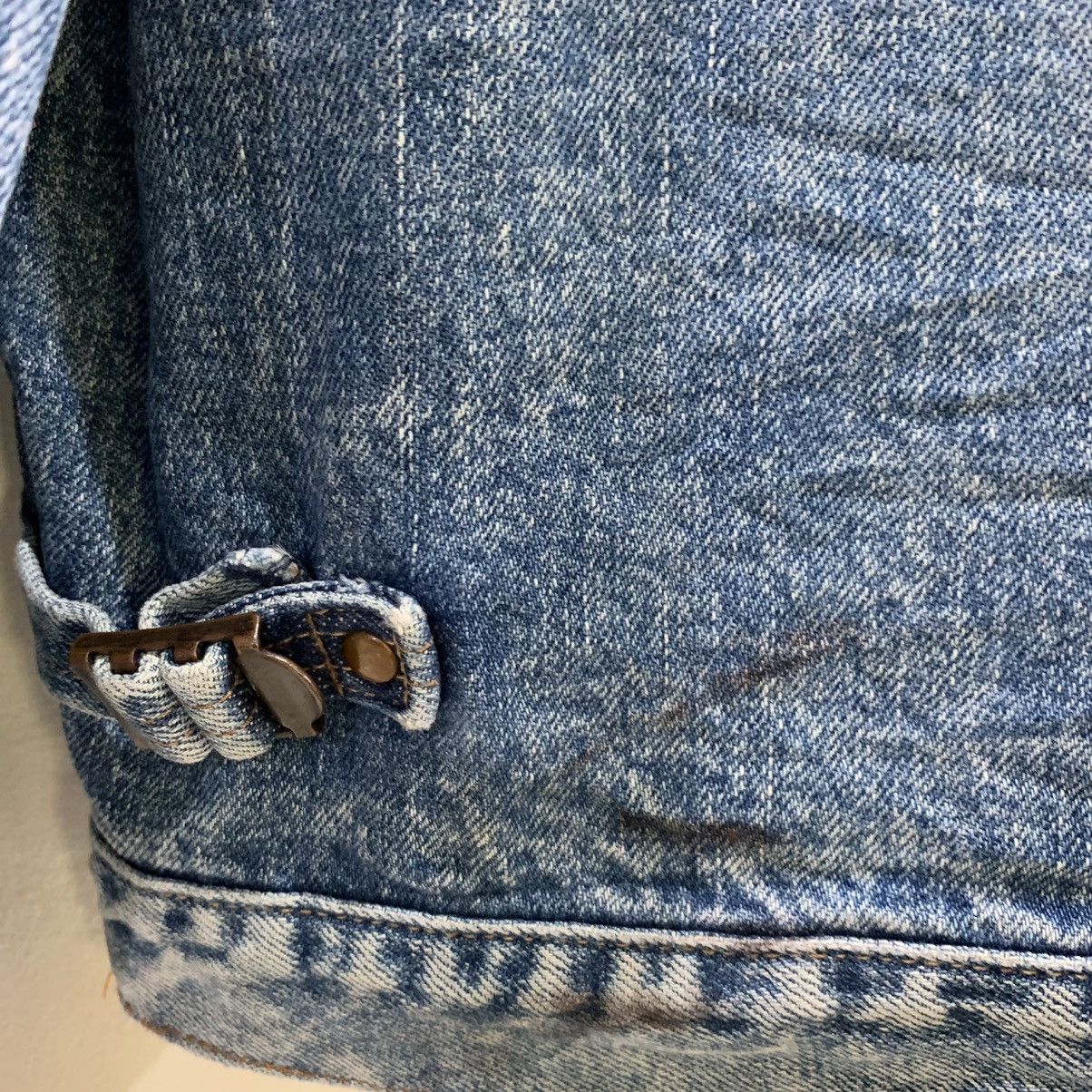 Wrangler Vintage Wrangler Distressed Trucker Denim Jacket Size US S / EU 44-46 / 1 - 14 Thumbnail
