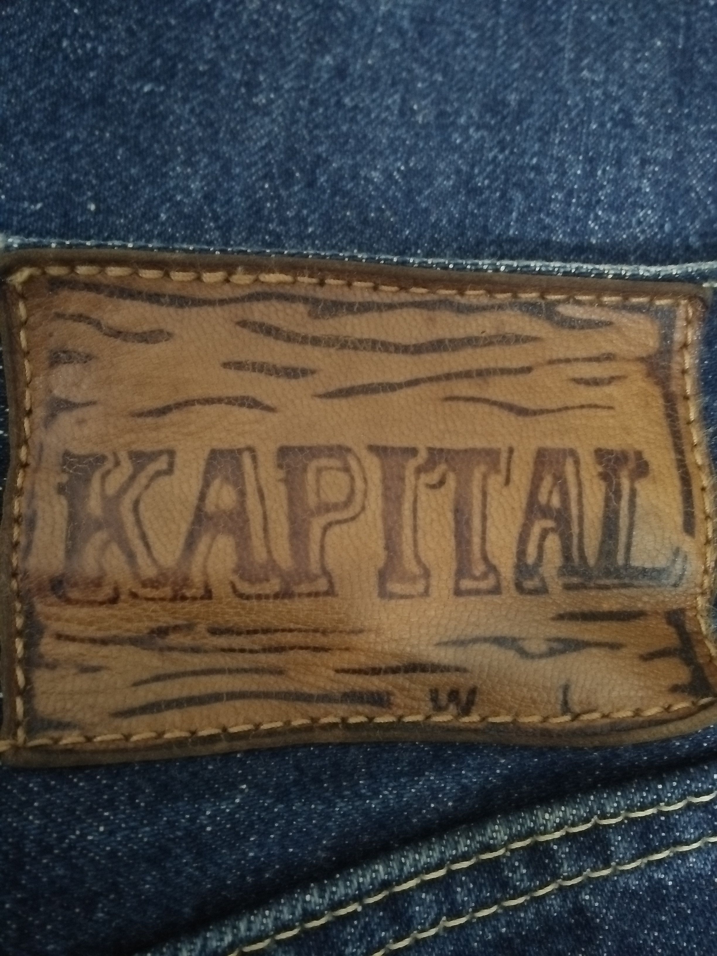 Kapital × Vintage KAPITAL HIRO HIRATA SELVEDGE DENIM JAPAN (B43) Size US 30 / EU 46 - 8 Thumbnail