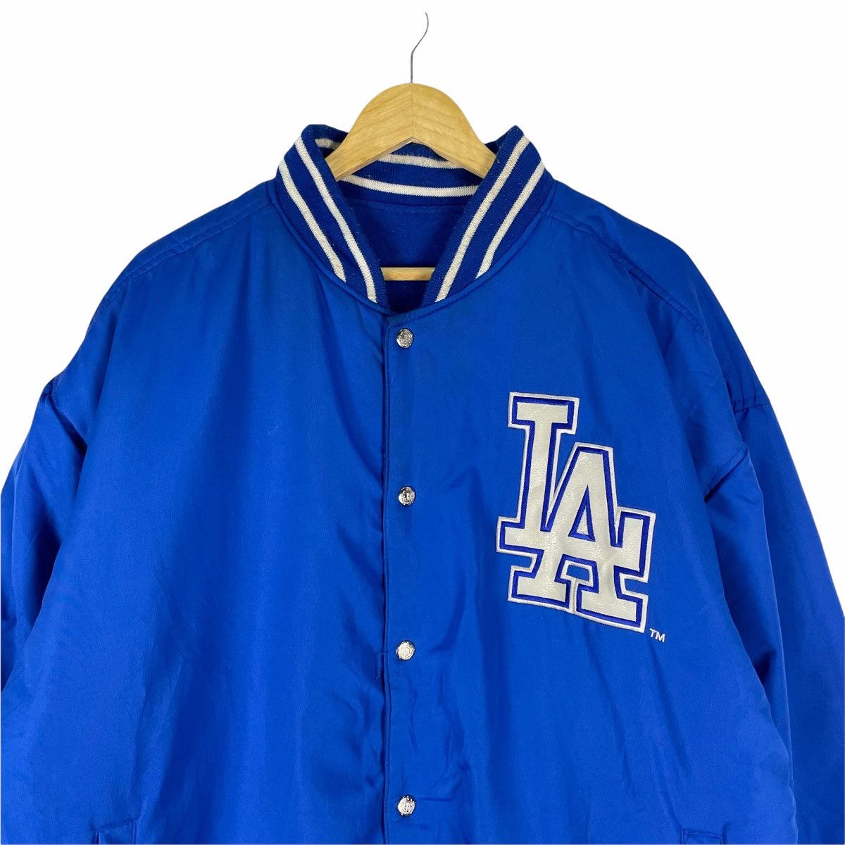 Jeff Hamilton 🔥JEFF HAMILTON LA Dodgers Reversible Varsity Jacket Size US XXL / EU 58 / 5 - 4 Thumbnail