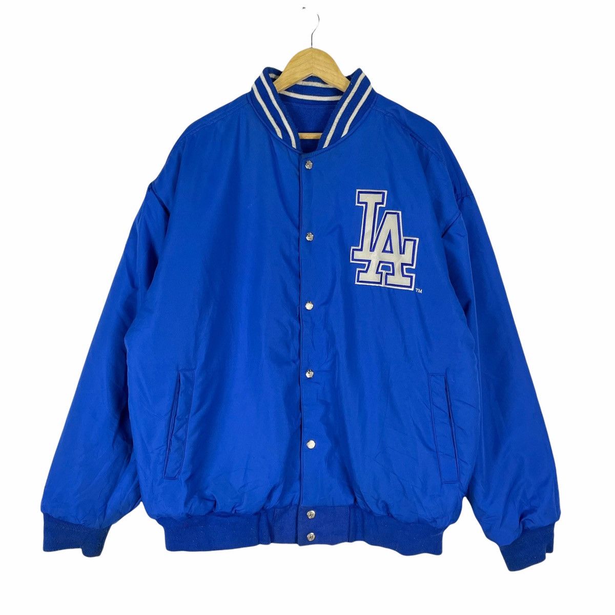 Jeff Hamilton 🔥JEFF HAMILTON LA Dodgers Reversible Varsity Jacket Size US XXL / EU 58 / 5 - 3 Thumbnail