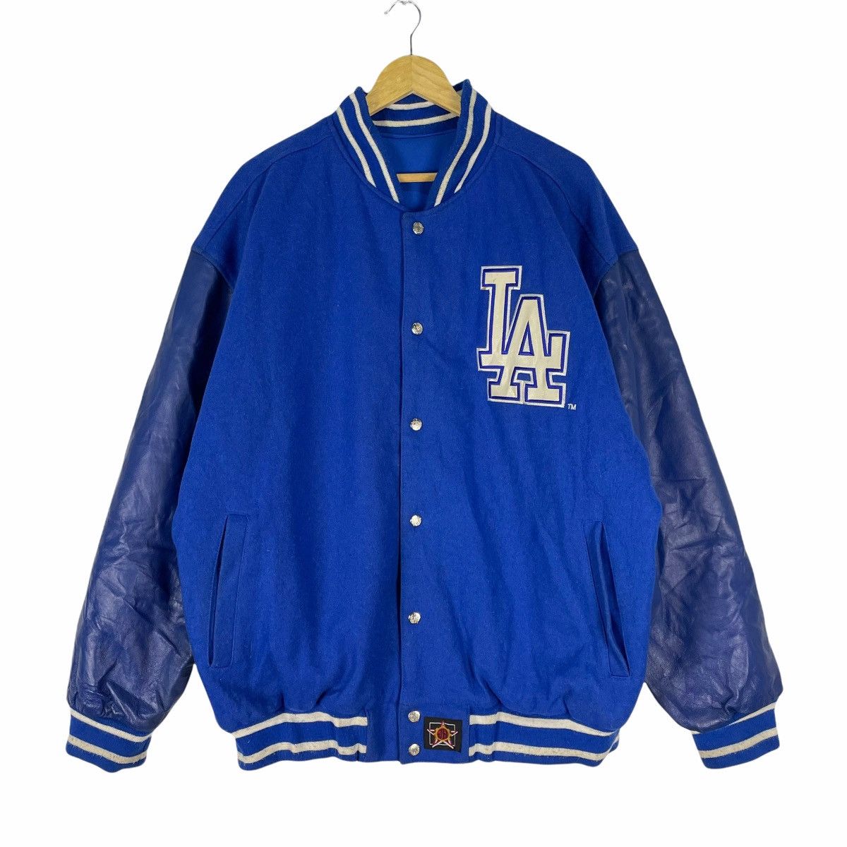 Jeff Hamilton 🔥JEFF HAMILTON LA Dodgers Reversible Varsity Jacket Size US XXL / EU 58 / 5 - 2 Thumbnail