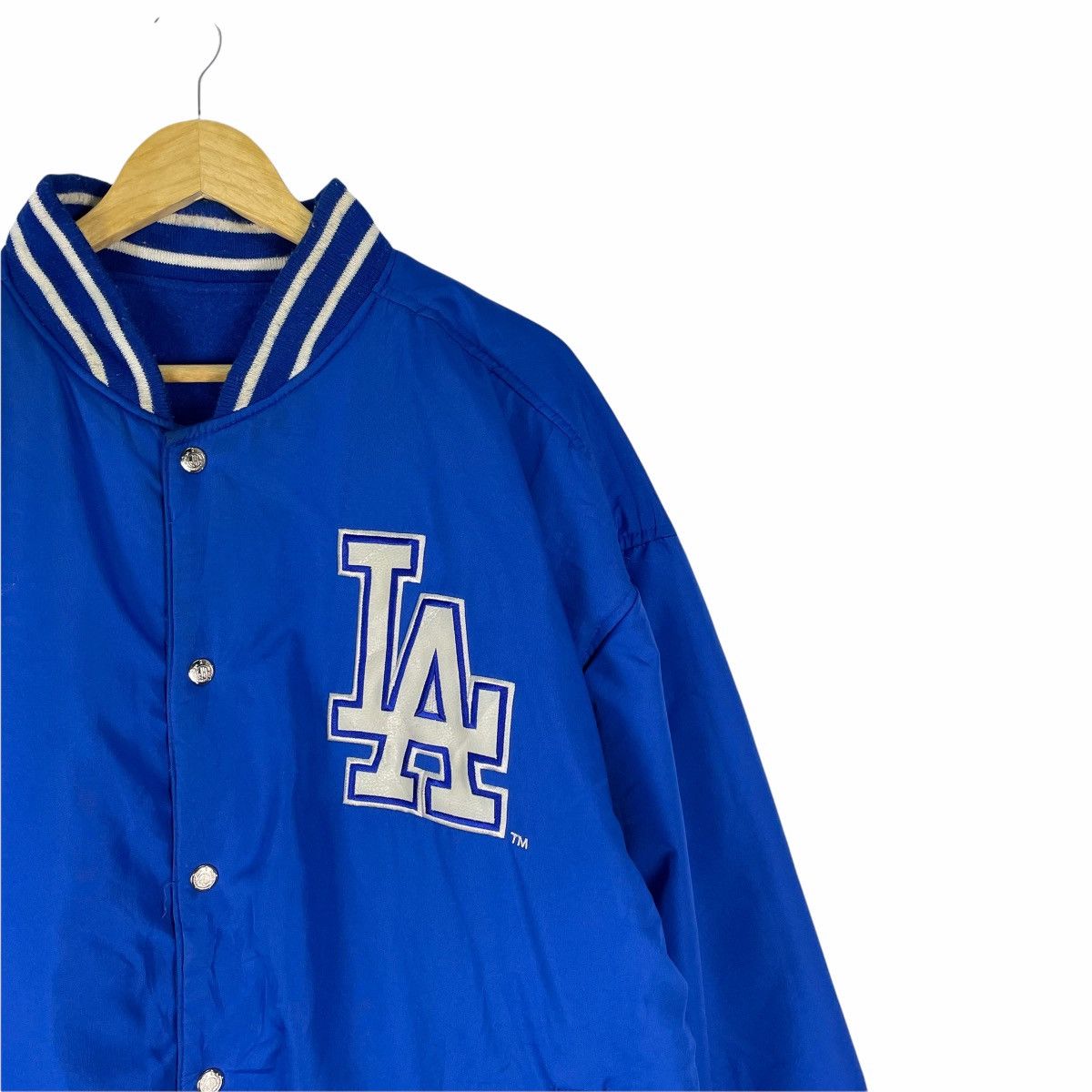 Jeff Hamilton 🔥JEFF HAMILTON LA Dodgers Reversible Varsity Jacket Size US XXL / EU 58 / 5 - 5 Thumbnail