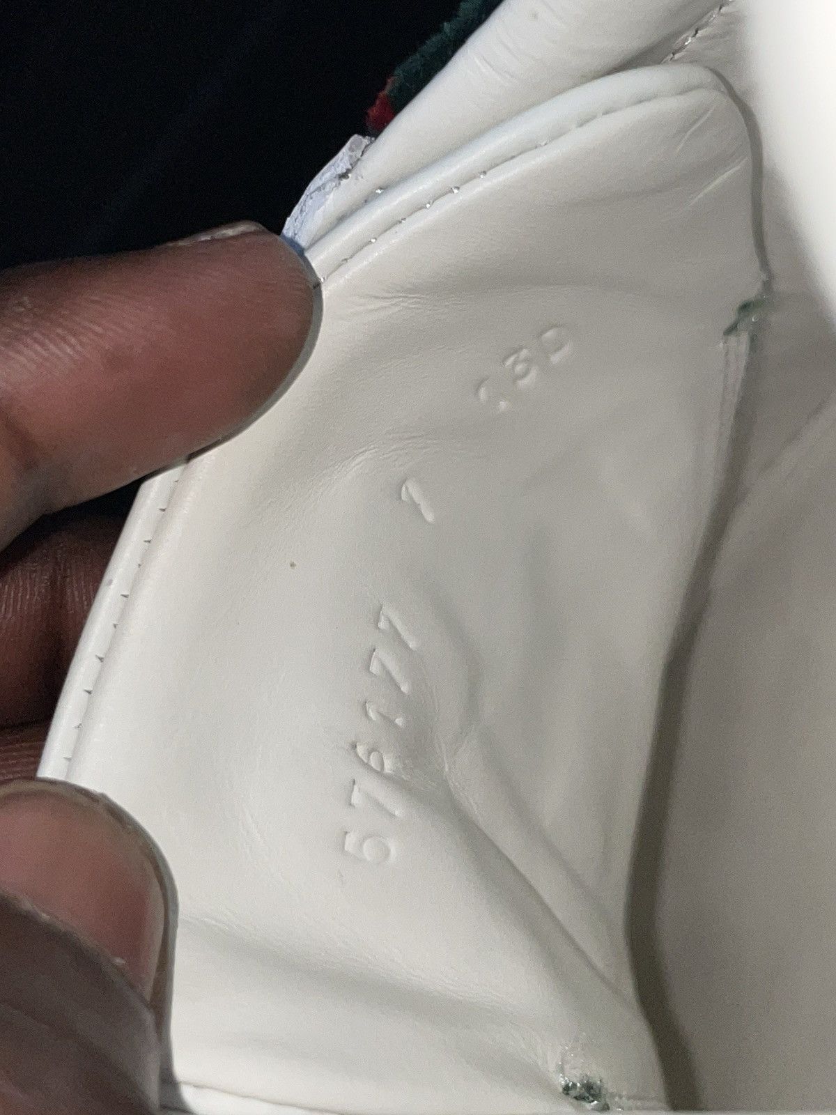Gucci Green Velvet GG Sneakers Size US 8 / EU 41 - 9 Thumbnail