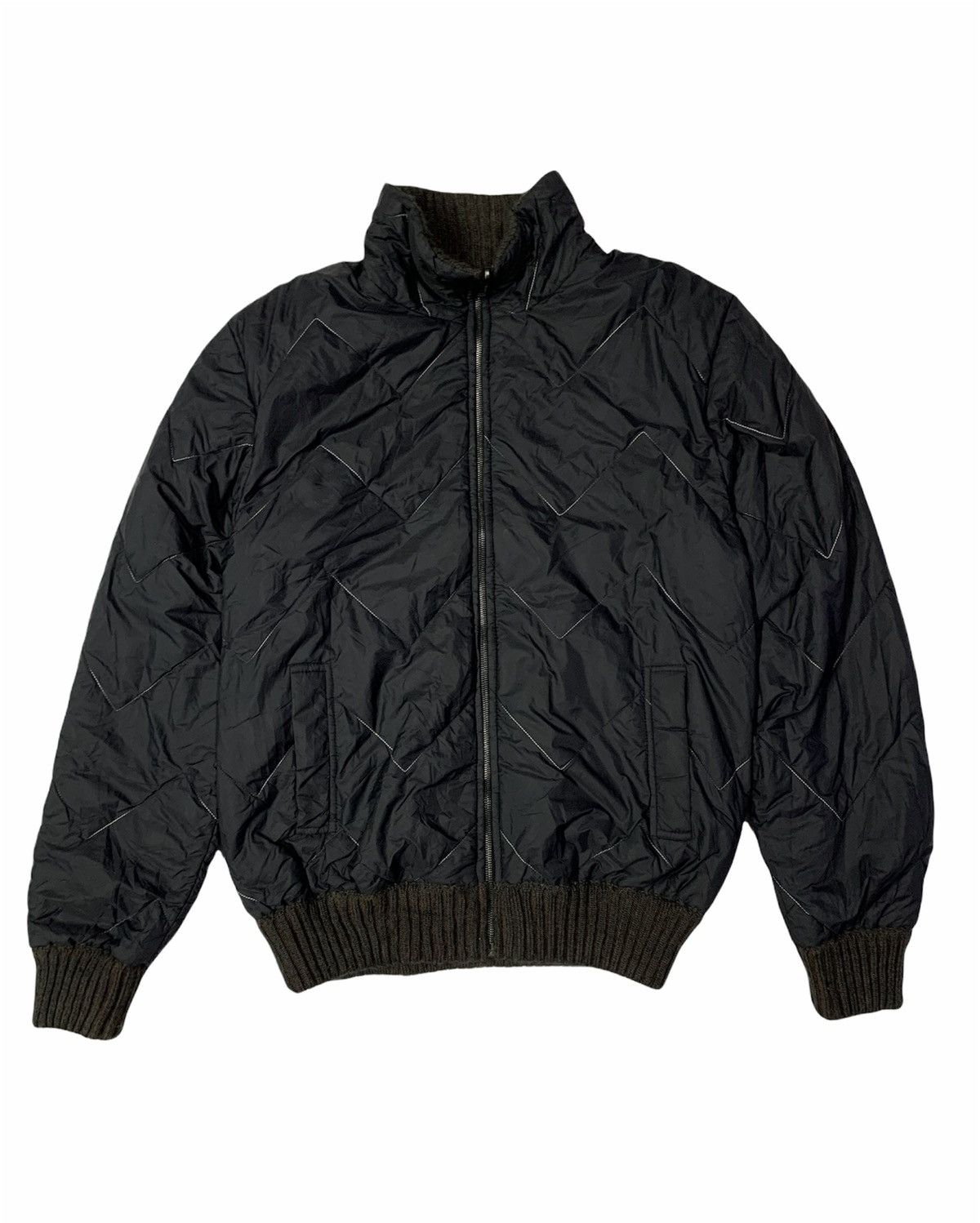 Missoni 🔥MISSONI REVERSIBLE BOMBERS JACKETS WOOL/PUFFER Size US M / EU 48-50 / 2 - 7 Thumbnail
