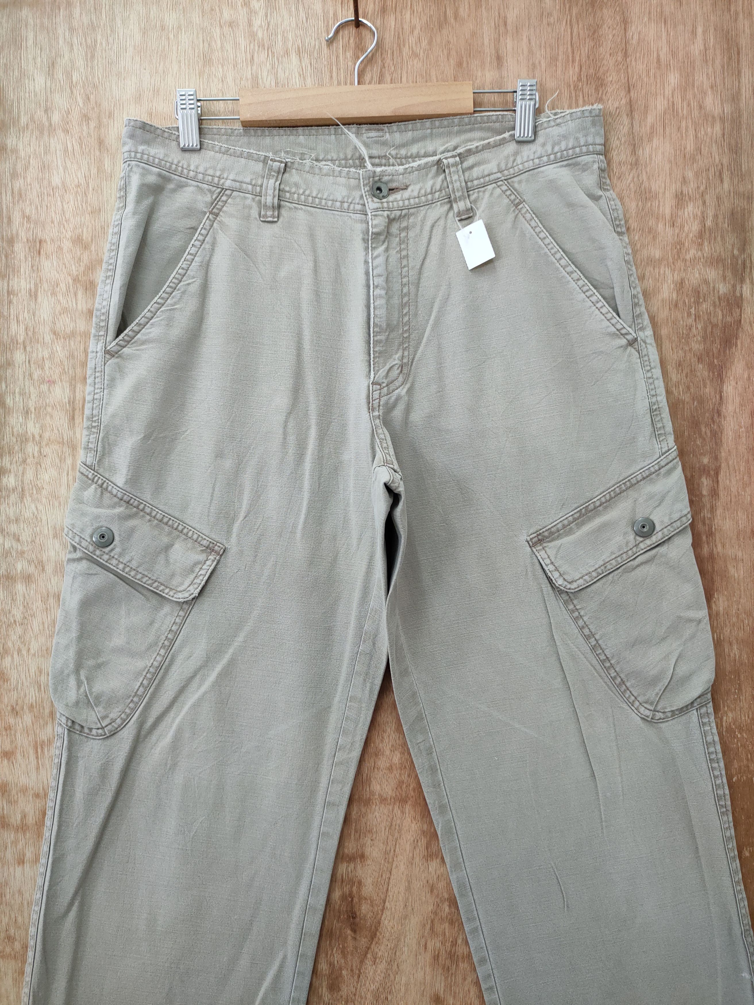 Japanese Brand DLL Uniqlo japan multipocket tactical cargo pants #46-220 Size US 32 / EU 48 - 4 Thumbnail