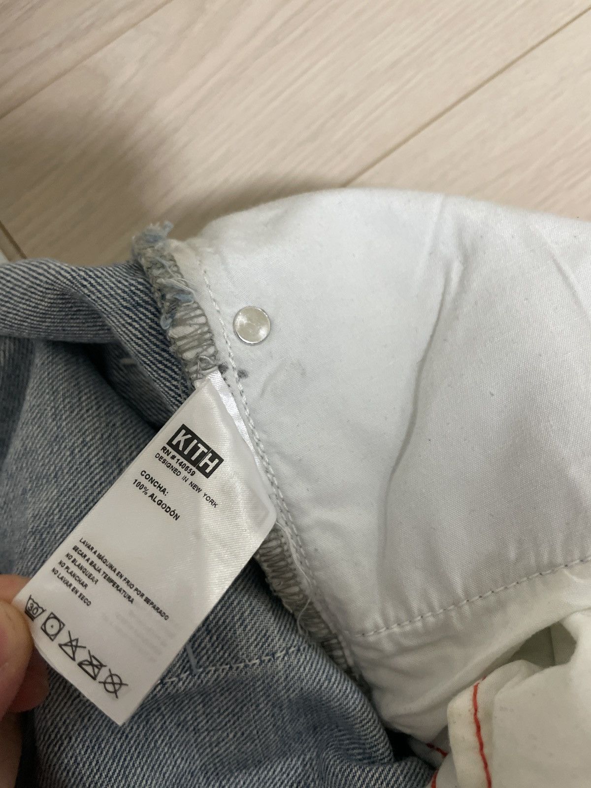 Kith KITH VARICK LETTER DENIM - HOSU 2.0 WASH 34 Size US 28 / EU 44 - 7 Thumbnail