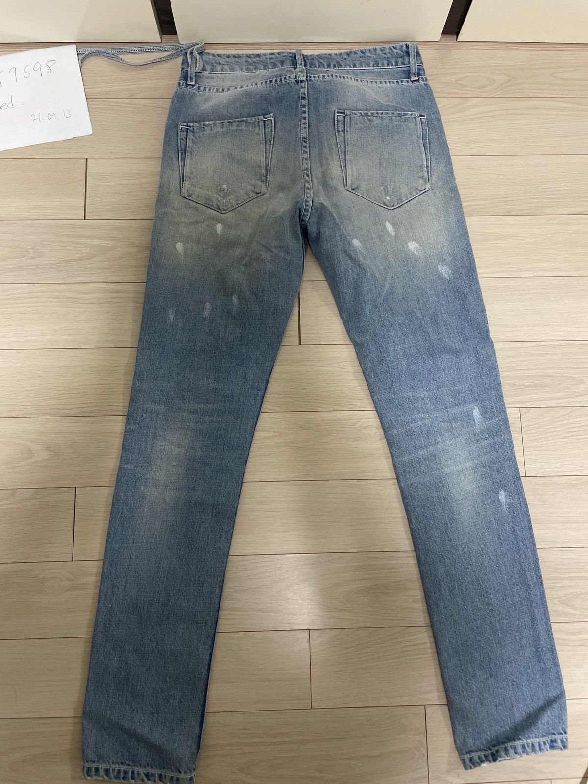 Kith KITH VARICK LETTER DENIM - HOSU 2.0 WASH 34 Size US 28 / EU 44 - 3 Thumbnail