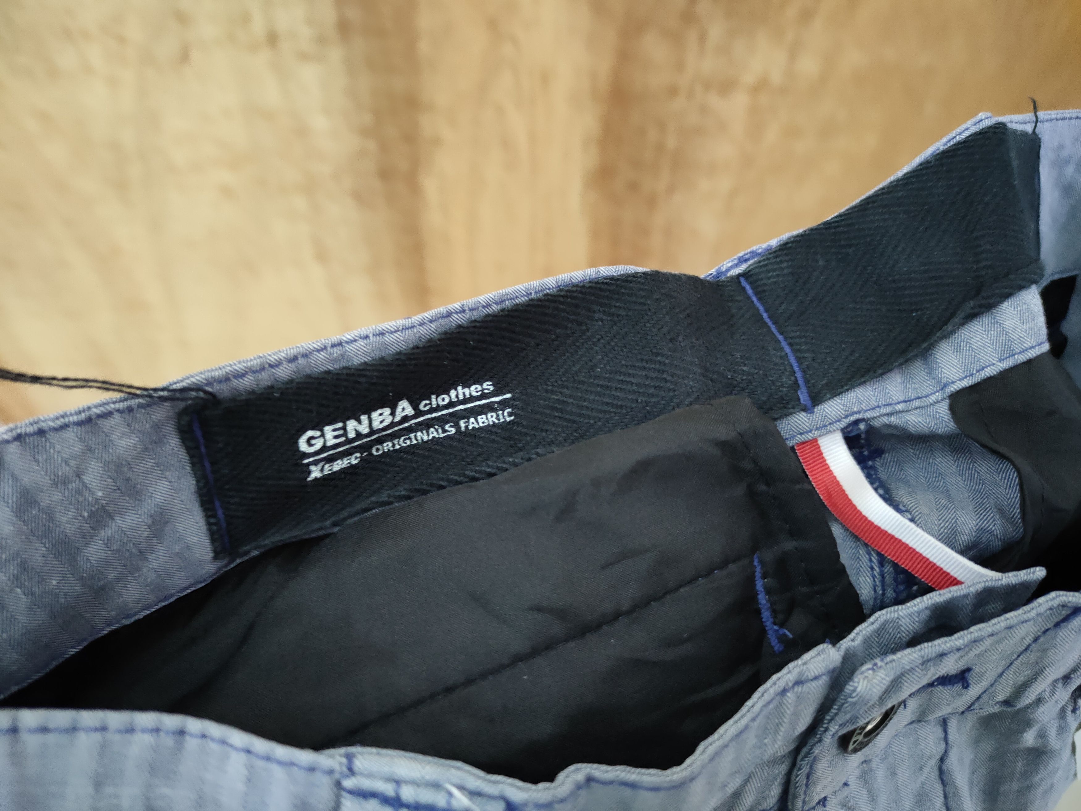 Japanese Brand DLL Genba Xebec stripe dirty paint cargo pants #46-229T Size US 30 / EU 46 - 12 Thumbnail