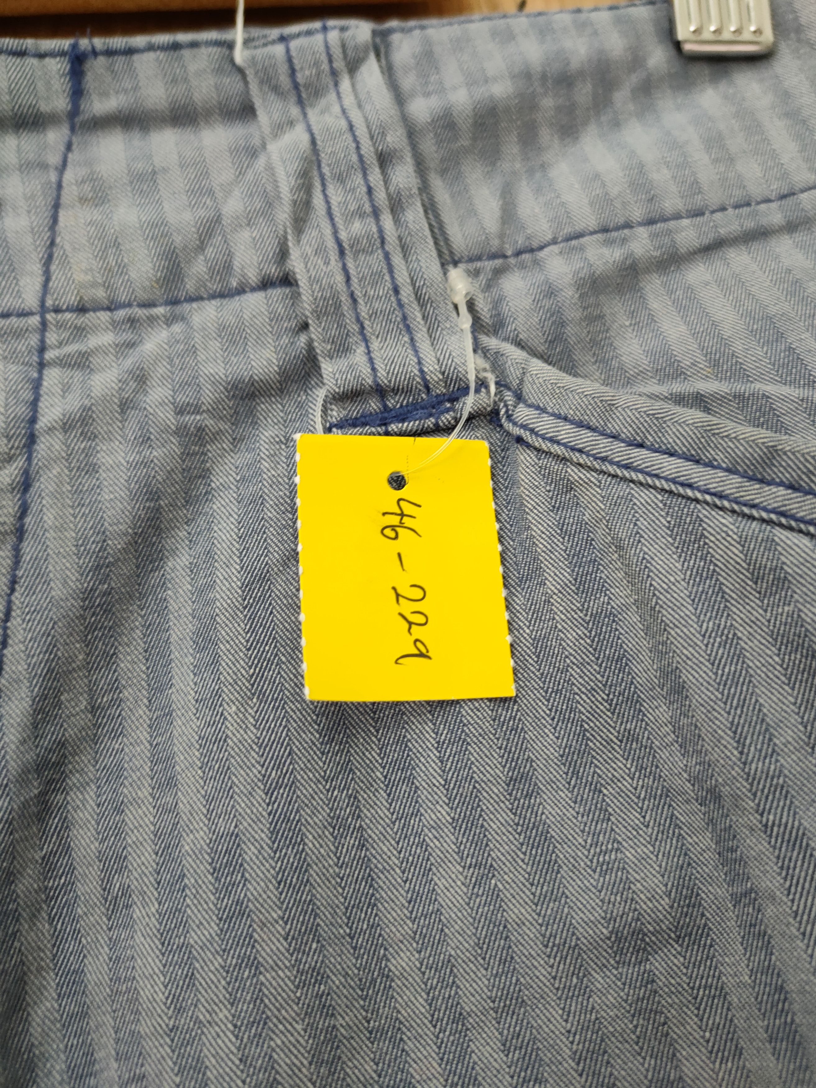 Japanese Brand DLL Genba Xebec stripe dirty paint cargo pants #46-229T Size US 30 / EU 46 - 7 Thumbnail