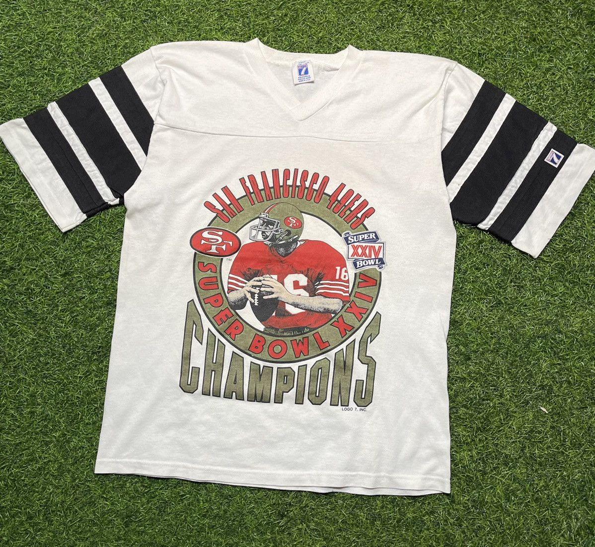 VINTAGE SAN FRANCISCO 49ERS SUPER BOWL 90s NFL T SHIRT
