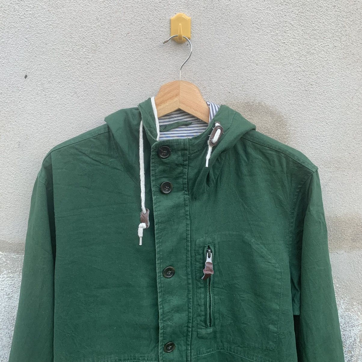 Vintage Vintage Anti-Label Hooded Blank Jacket Unisex Size US L / EU 52-54 / 3 - 4 Thumbnail