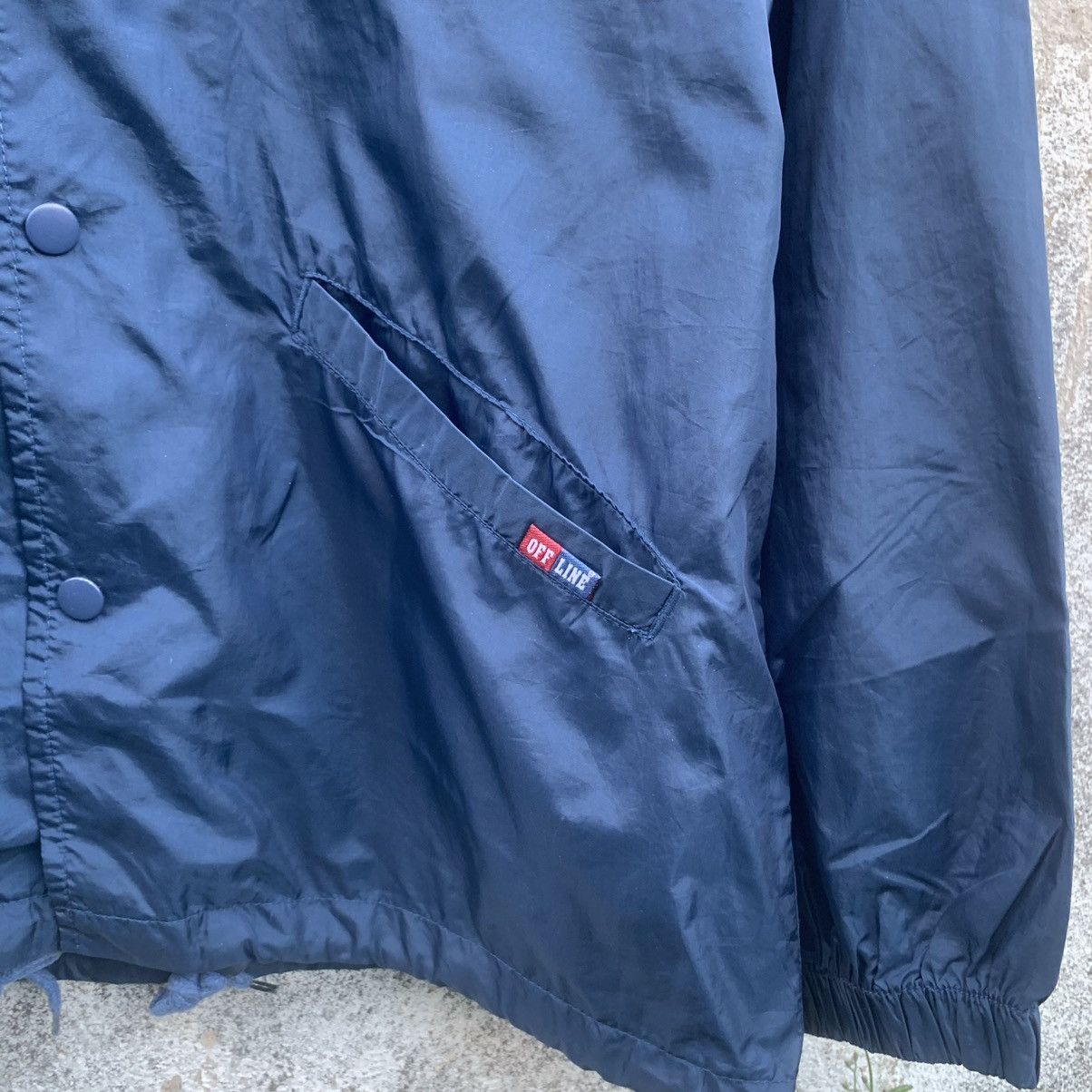 Japanese Brand CYBER WEEK💥Japanese Off Line Skull Button Ups Nylon Jacket Size US L / EU 52-54 / 3 - 6 Thumbnail