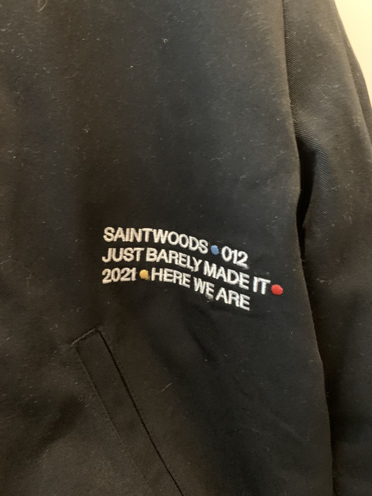 Saintwoods Saintwoods Barely Made It Ricky Black Jacket Size US M / EU 48-50 / 2 - 2 Thumbnail