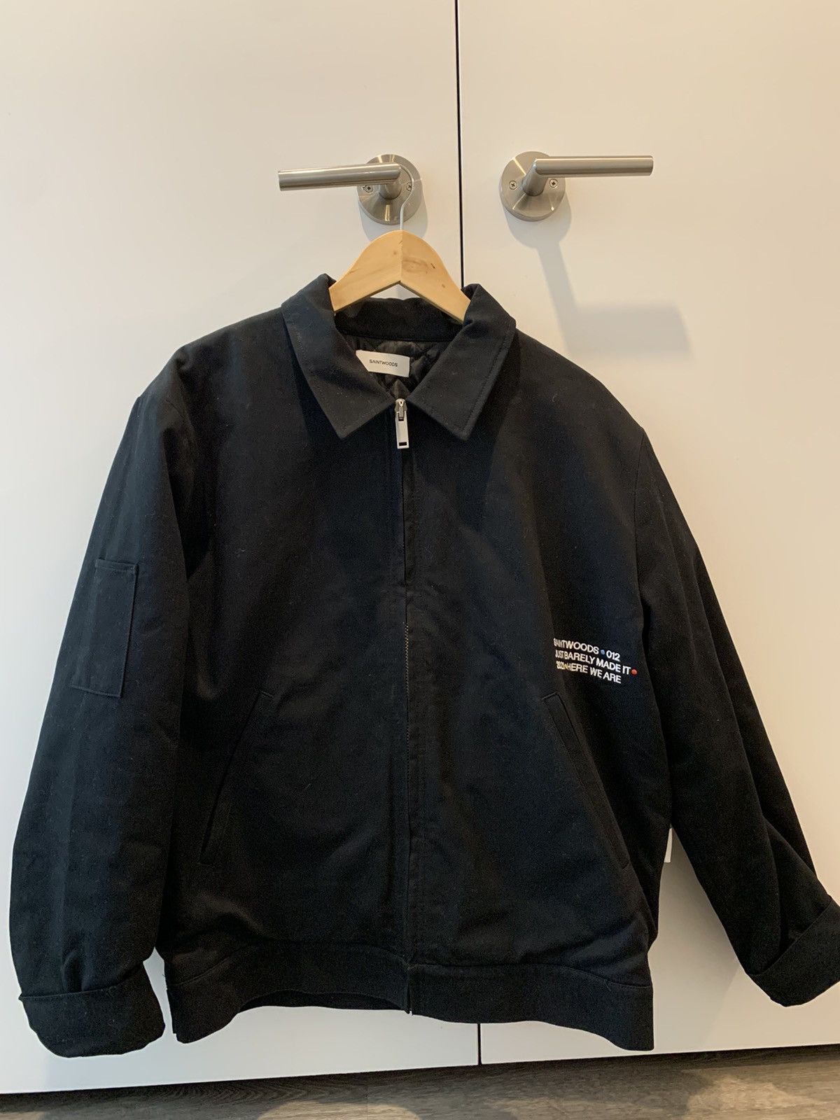 Saintwoods Barely Made It Ricky Black Jacket