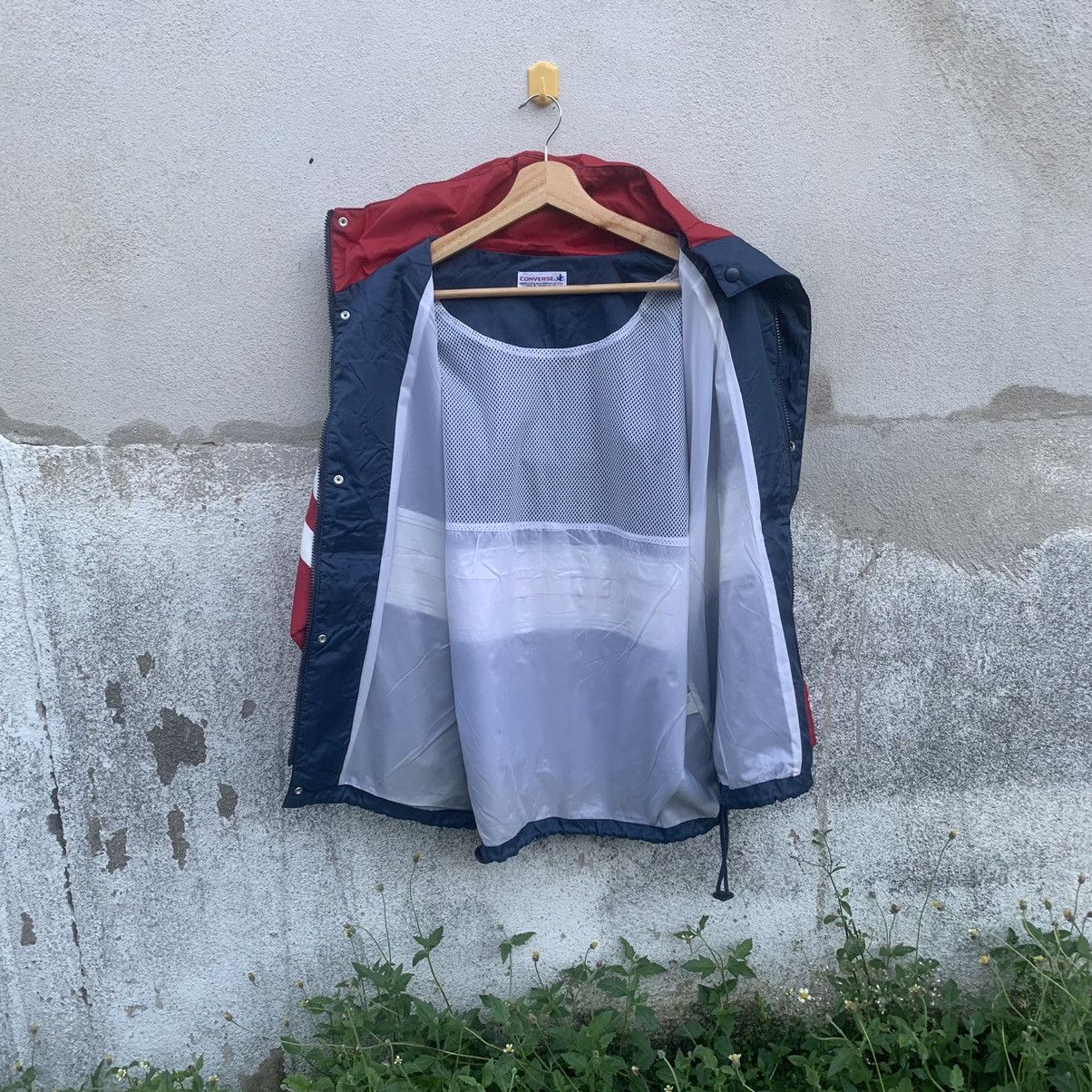 Converse 🍁 SEND OFFERS 🍁 Tri-Tone CONVERSE Hooded Polyester Jacket Size US L / EU 52-54 / 3 - 12 Thumbnail