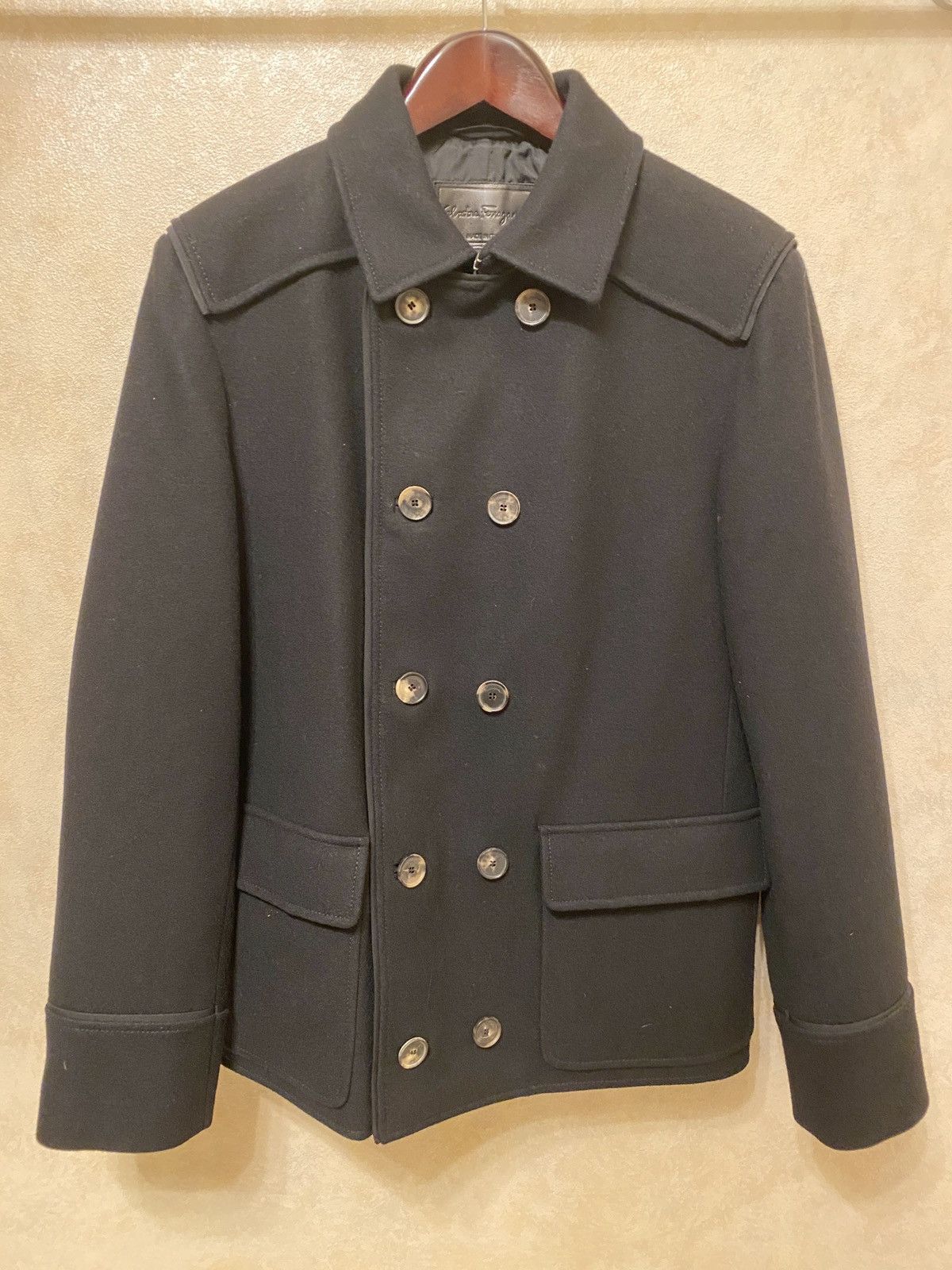 Salvatore Ferragamo Salvatore Ferragamo Pea Coat | Grailed