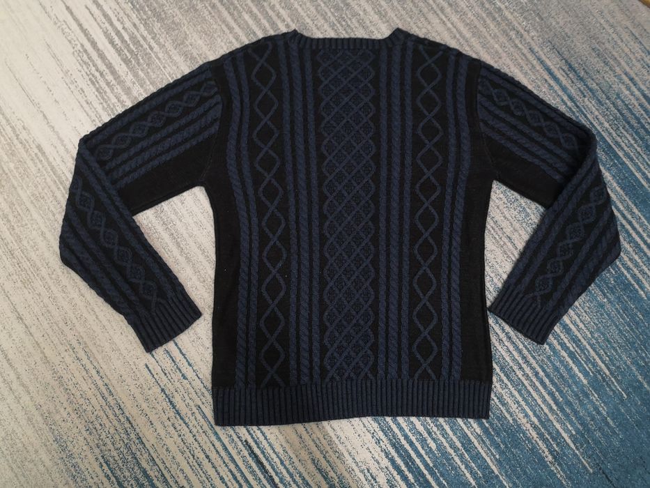 Japanese Brand Joan Cable Knit Navy | Grailed