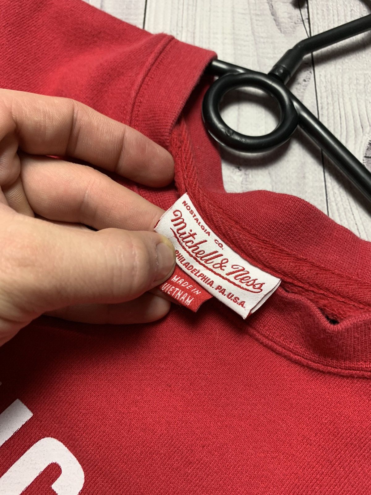 Mitchell & Ness × NBA × Vintage Vintage sweatshirt Chicago bulls Mitchell and ness size M Size US M / EU 48-50 / 2 - 3 Thumbnail