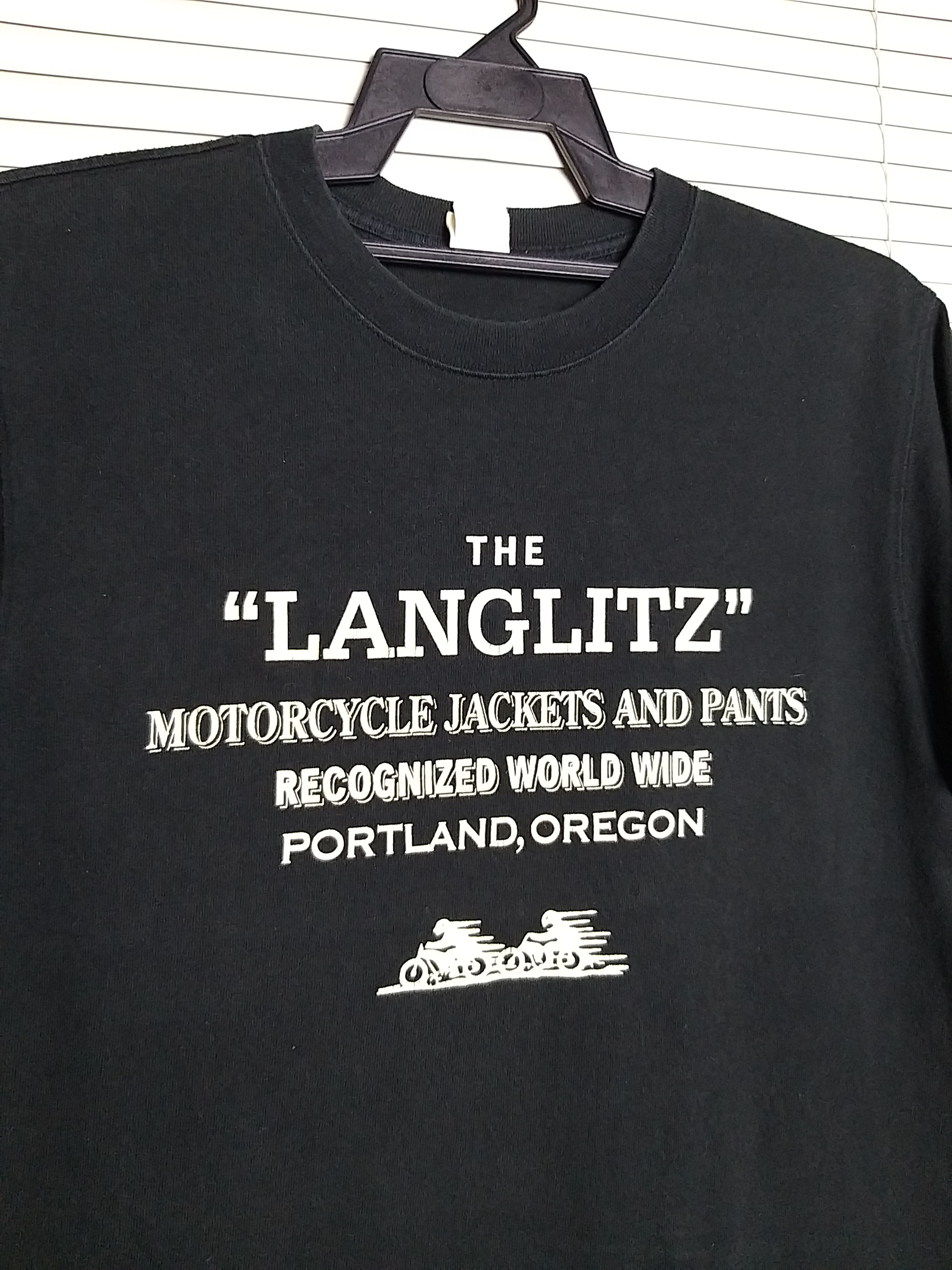 Indian Motorcycle LANGLITZ LEATHERS MOTORCYCLE LIMITED EDITION T SHIRT Size US M / EU 48-50 / 2 - 5 Thumbnail