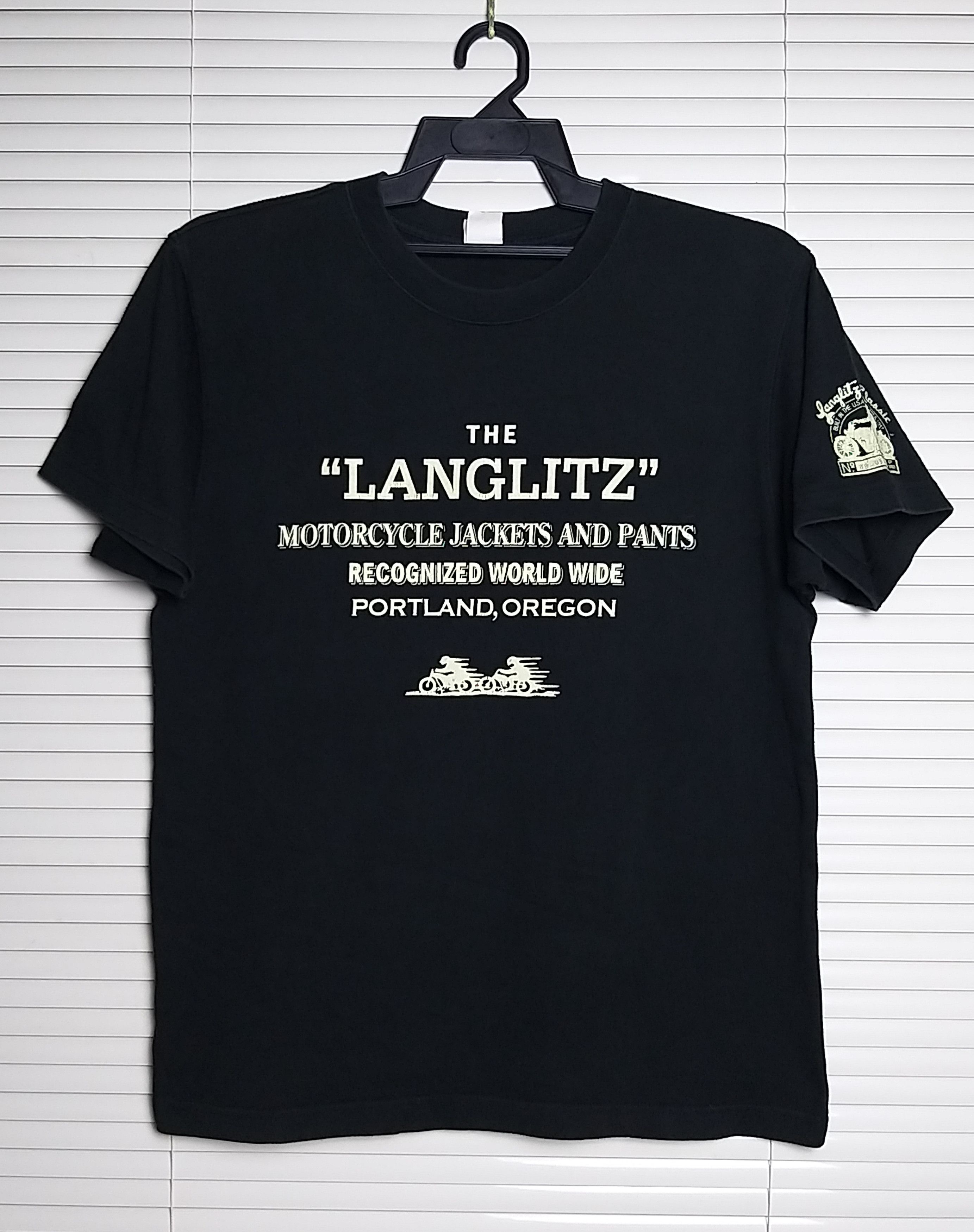 Indian Motorcycle LANGLITZ LEATHERS MOTORCYCLE LIMITED EDITION T SHIRT Size US M / EU 48-50 / 2 - 3 Thumbnail