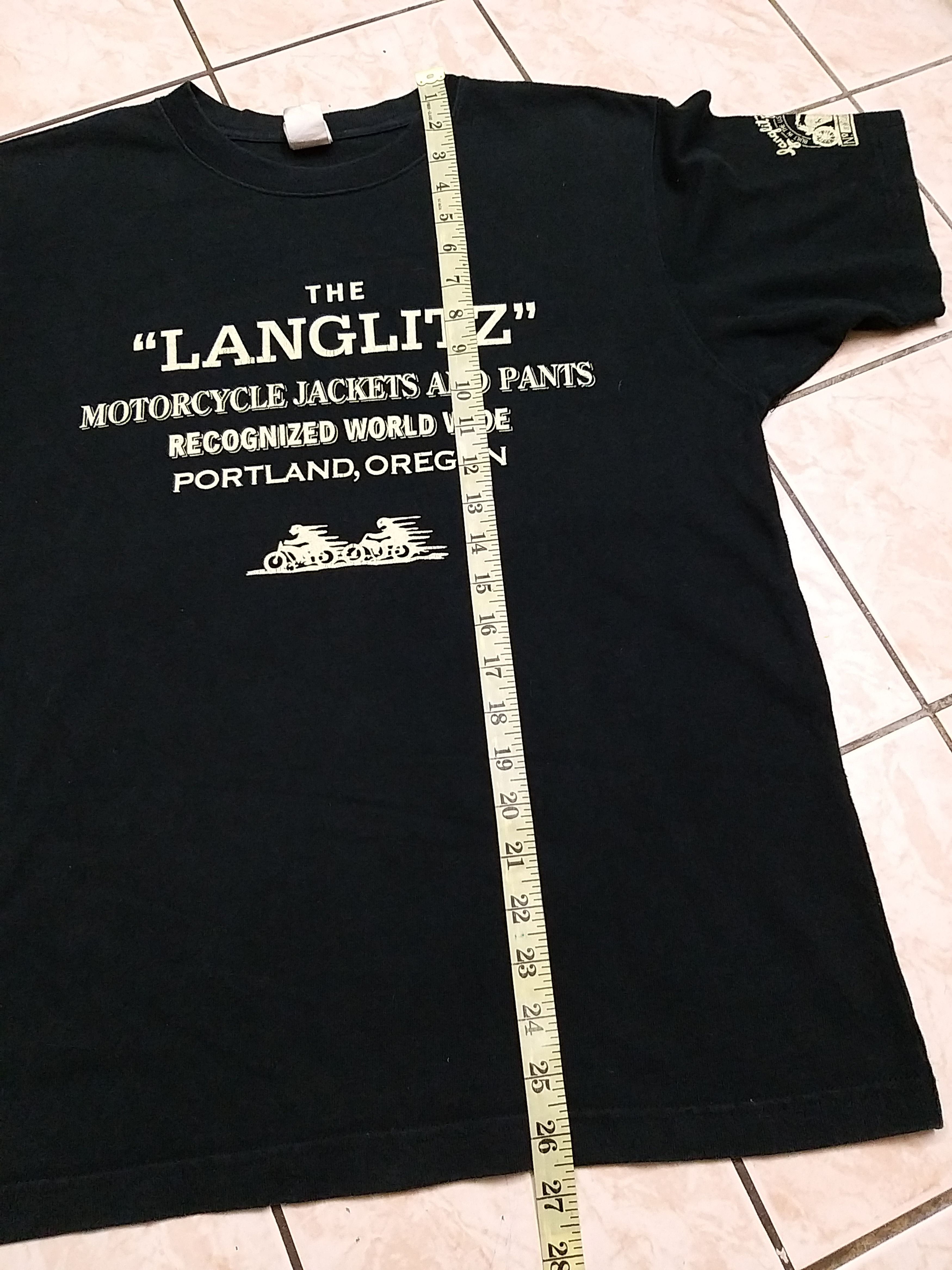 Indian Motorcycle LANGLITZ LEATHERS MOTORCYCLE LIMITED EDITION T SHIRT Size US M / EU 48-50 / 2 - 9 Thumbnail