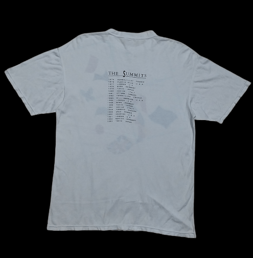 Hanae Mori VINTAGE 90'S HANAE MORI "THE SUMMITS TOKYO" 1993 T SHIRT Size US L / EU 52-54 / 3 - 2 Thumbnail