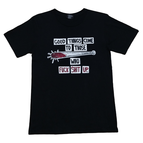 Undefeated UNDEFEATED "WHO FxCK SHIT UP" T SHIRT Size US S / EU 44-46 / 1 - 1 Thumbnail
