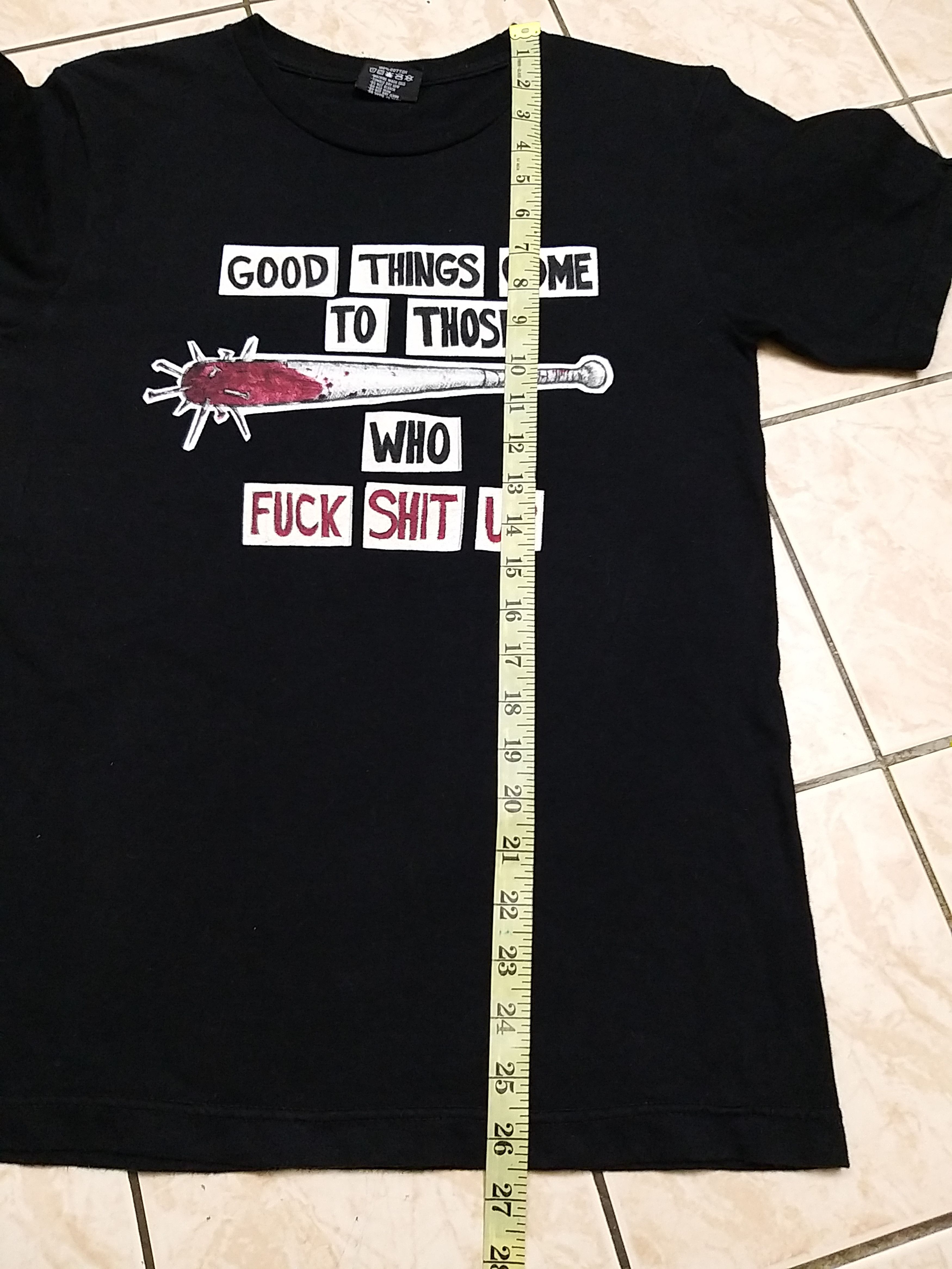 Undefeated UNDEFEATED "WHO FxCK SHIT UP" T SHIRT Size US S / EU 44-46 / 1 - 10 Thumbnail