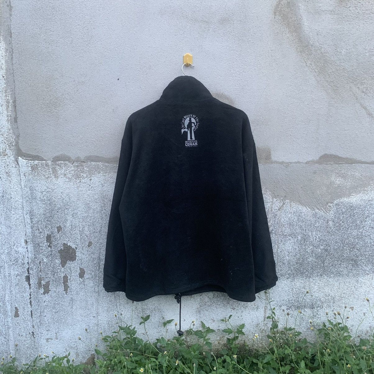 Anime Detective Conan Embroidery Anime Fleece Blank Zipper Jacket Size US L / EU 52-54 / 3 - 6 Thumbnail