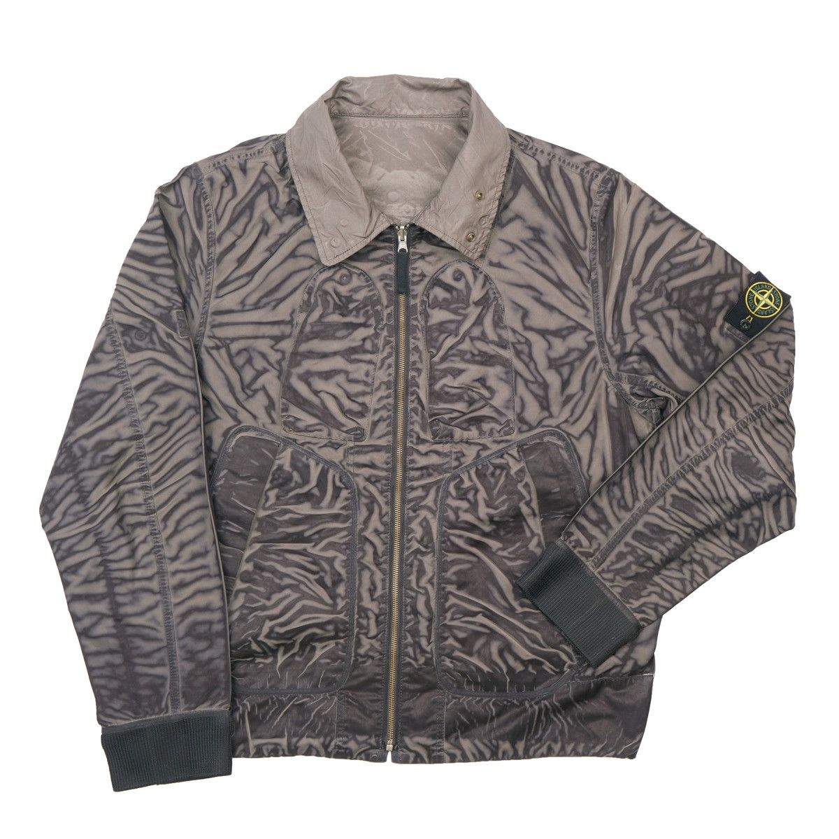Stone island zebra jacket deals