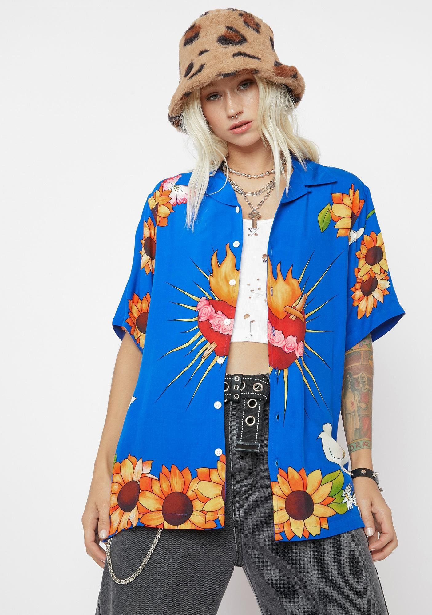 Pleasures Heart Button Down Size US M / EU 48-50 / 2 - 9 Thumbnail