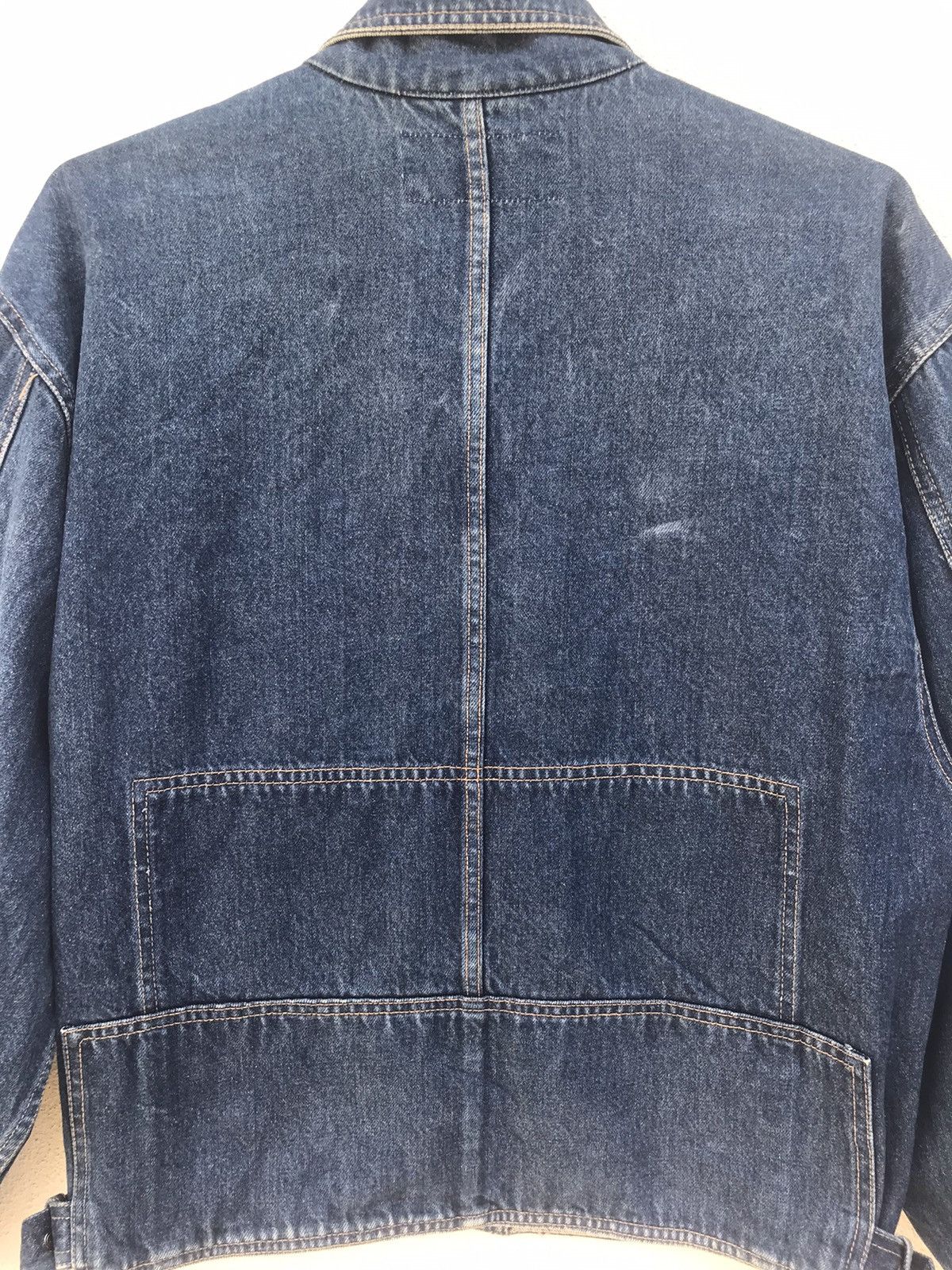 Marithe + Francois Girbaud Rare!! Marithe Francois Girbaud denim jacket Size US L / EU 52-54 / 3 - 7 Thumbnail
