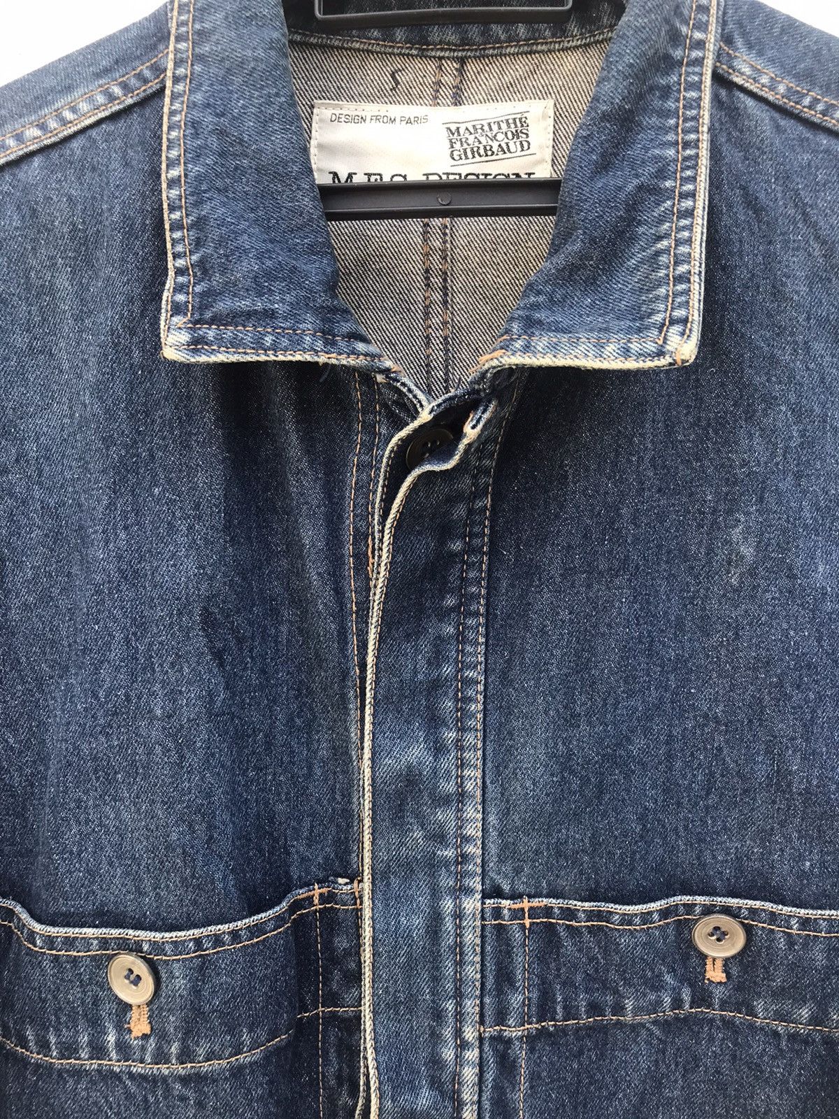 Marithe + Francois Girbaud Rare!! Marithe Francois Girbaud denim jacket Size US L / EU 52-54 / 3 - 3 Thumbnail
