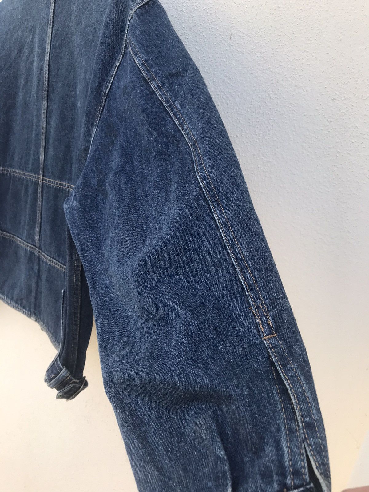 Marithe + Francois Girbaud Rare!! Marithe Francois Girbaud denim jacket Size US L / EU 52-54 / 3 - 9 Thumbnail