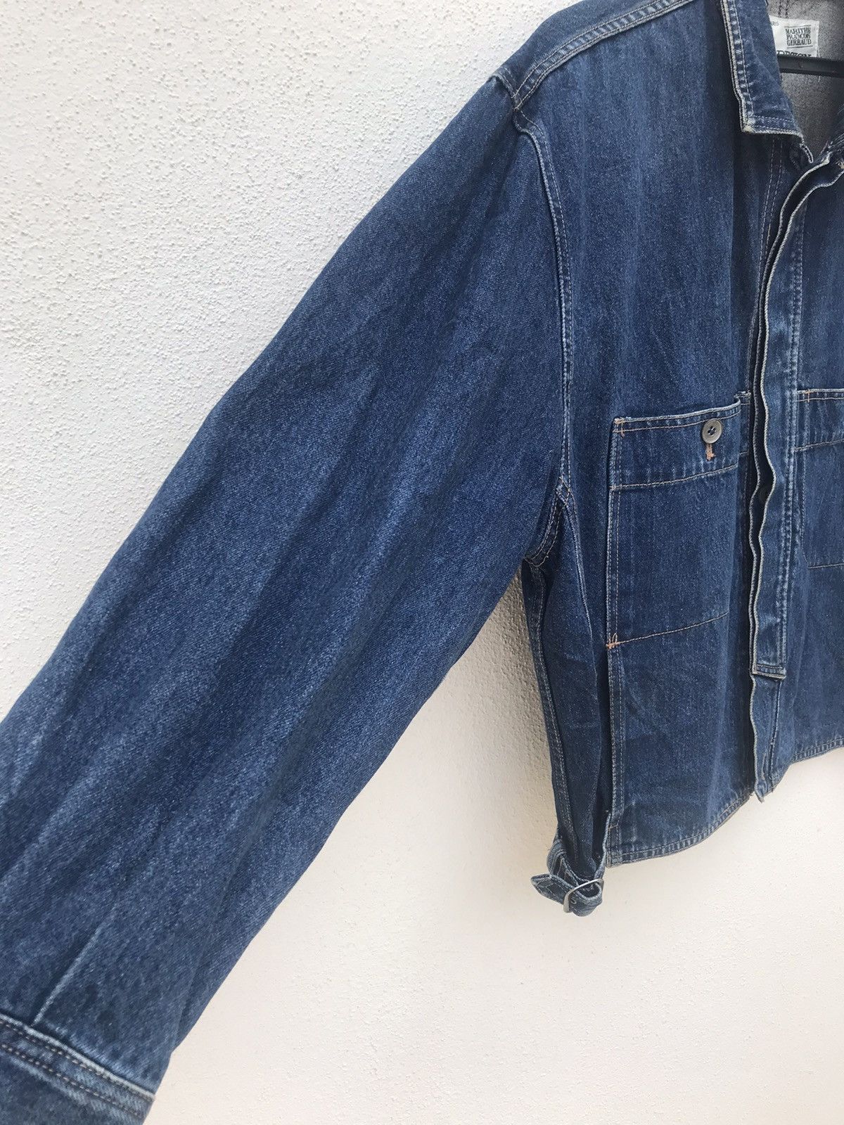 Marithe + Francois Girbaud Rare!! Marithe Francois Girbaud denim jacket Size US L / EU 52-54 / 3 - 4 Thumbnail