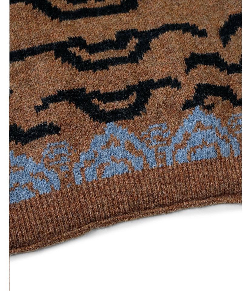 Kapital Kapital 7G Wool Nepal Tiger Crew Sweater Size US L / EU 52-54 / 3 - 5 Thumbnail