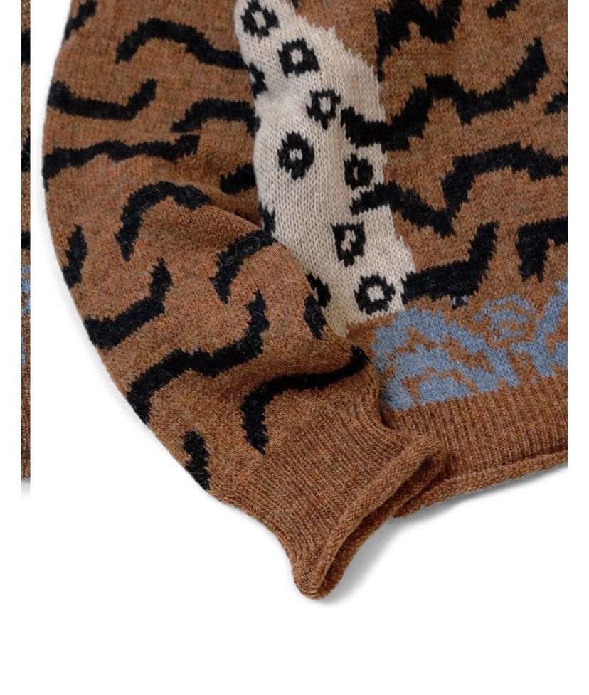 Kapital Kapital 7G Wool Nepal Tiger Crew Sweater Size US L / EU 52-54 / 3 - 6 Thumbnail