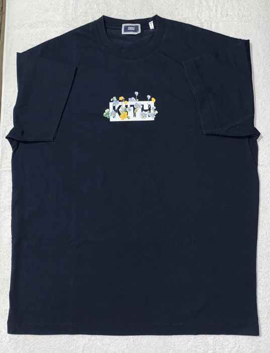 Kith Kith Wildflower Box Logo Tee | Grailed