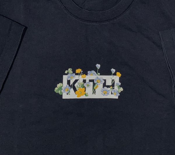 Kith Kith Wildflower Box Logo Tee | Grailed