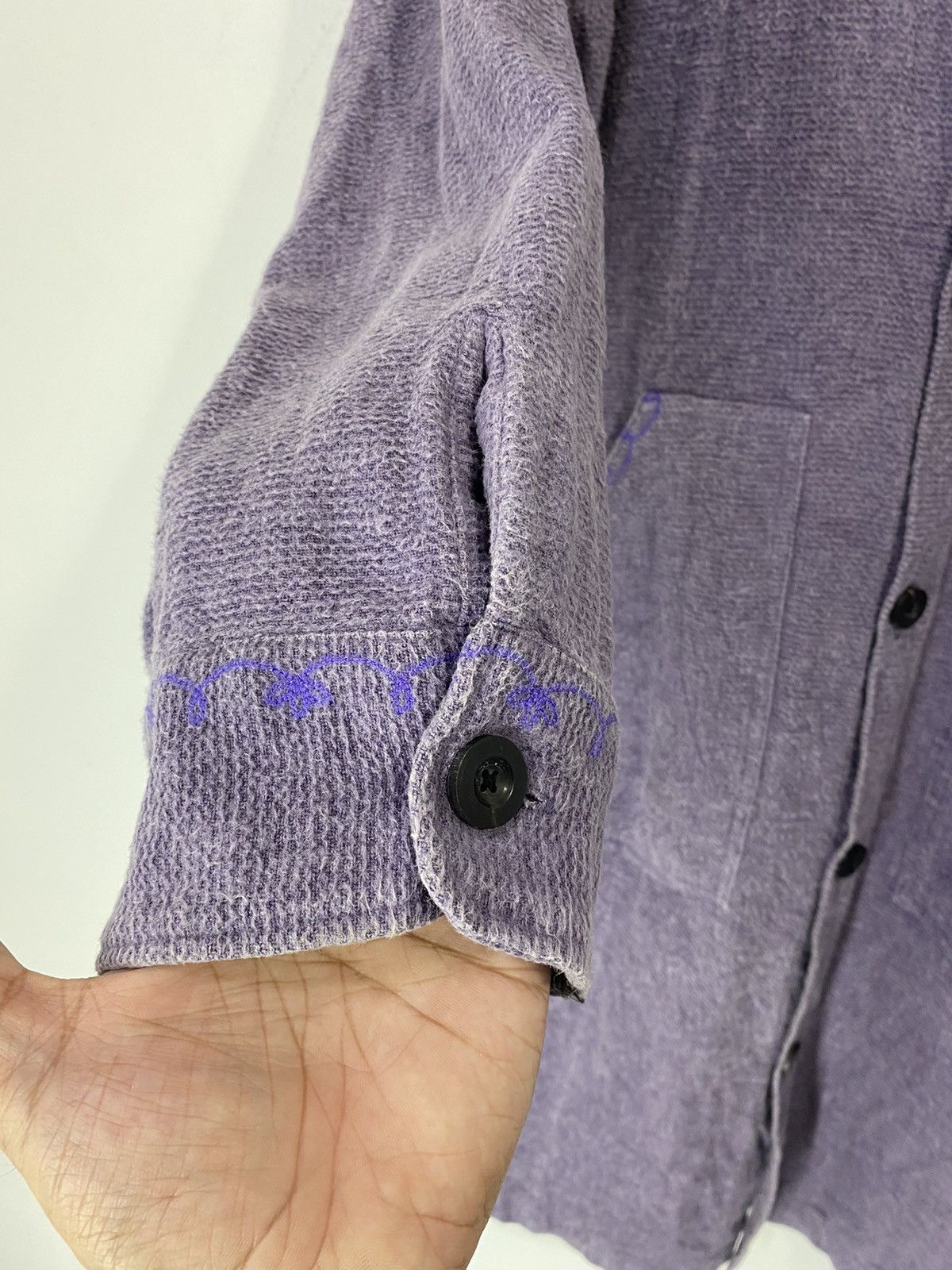 Blue Blue Japan × HOLLYWOOD RANCH MARKET HR. Market Button Up Shirt Jacket Nice Design Size US S / EU 44-46 / 1 - 5 Thumbnail