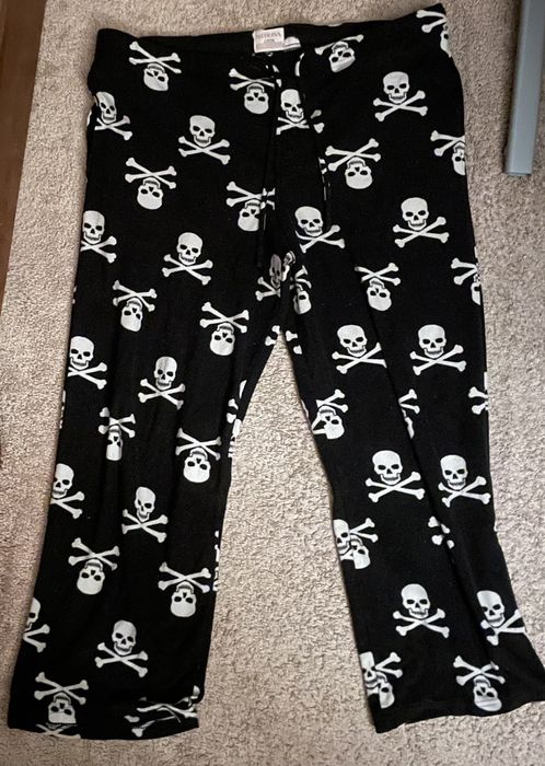 Merona Ecco2k Mens Merona Skull Pajama Pants Grailed