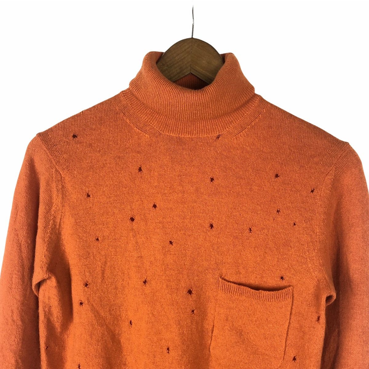 Takahiromiyashita The Soloist. Takahiromiyashita The Soloist Distressed Turtleneck Size US S / EU 44-46 / 1 - 4 Thumbnail