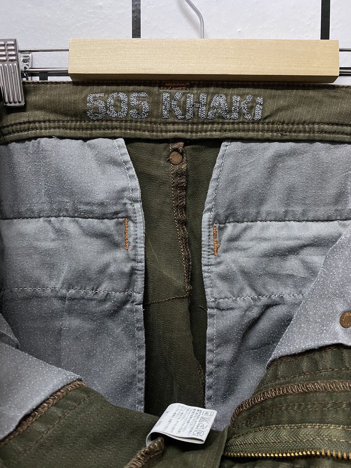 Edwin Vintage Edwin Japan Cargo Pants Combat Tactical flared Size US 33 - 18 Thumbnail