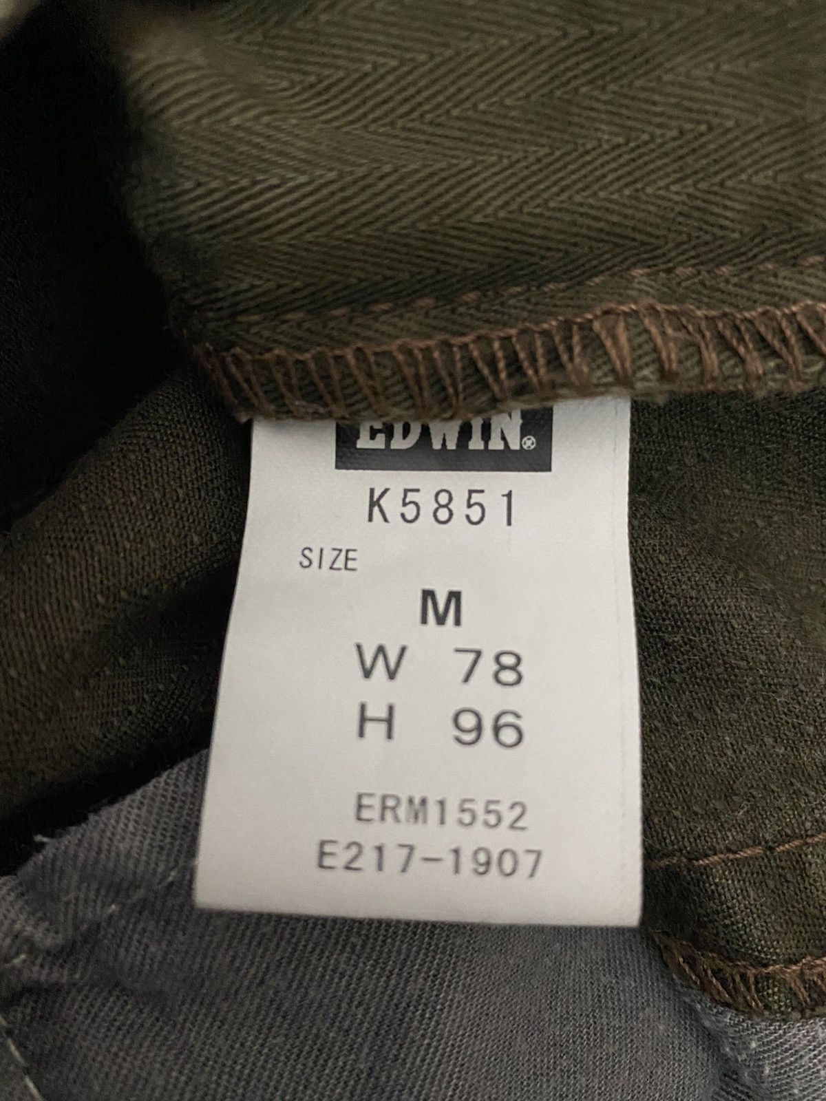 Edwin Vintage Edwin Japan Cargo Pants Combat Tactical flared Size US 33 - 19 Thumbnail