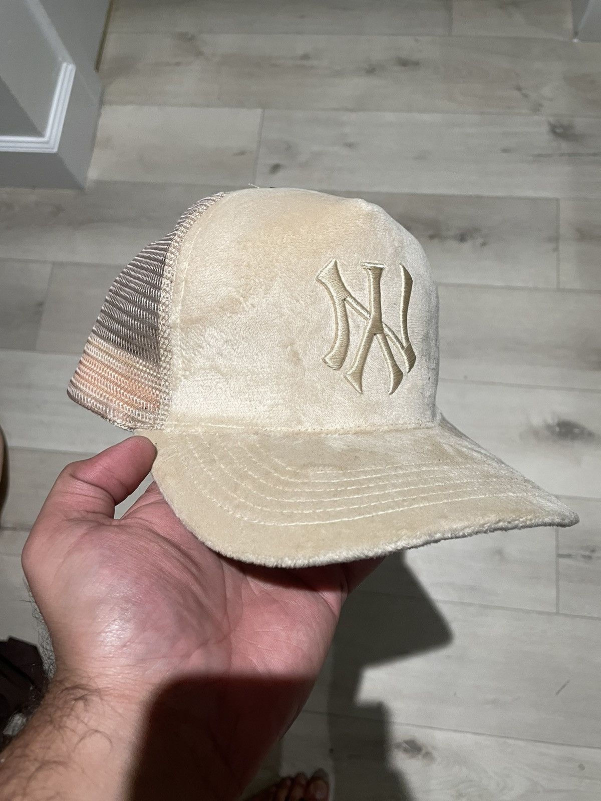 calvyn james cowboy suede trucker hat NY