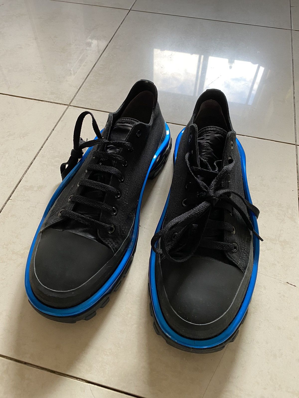 raf simons adidas silver