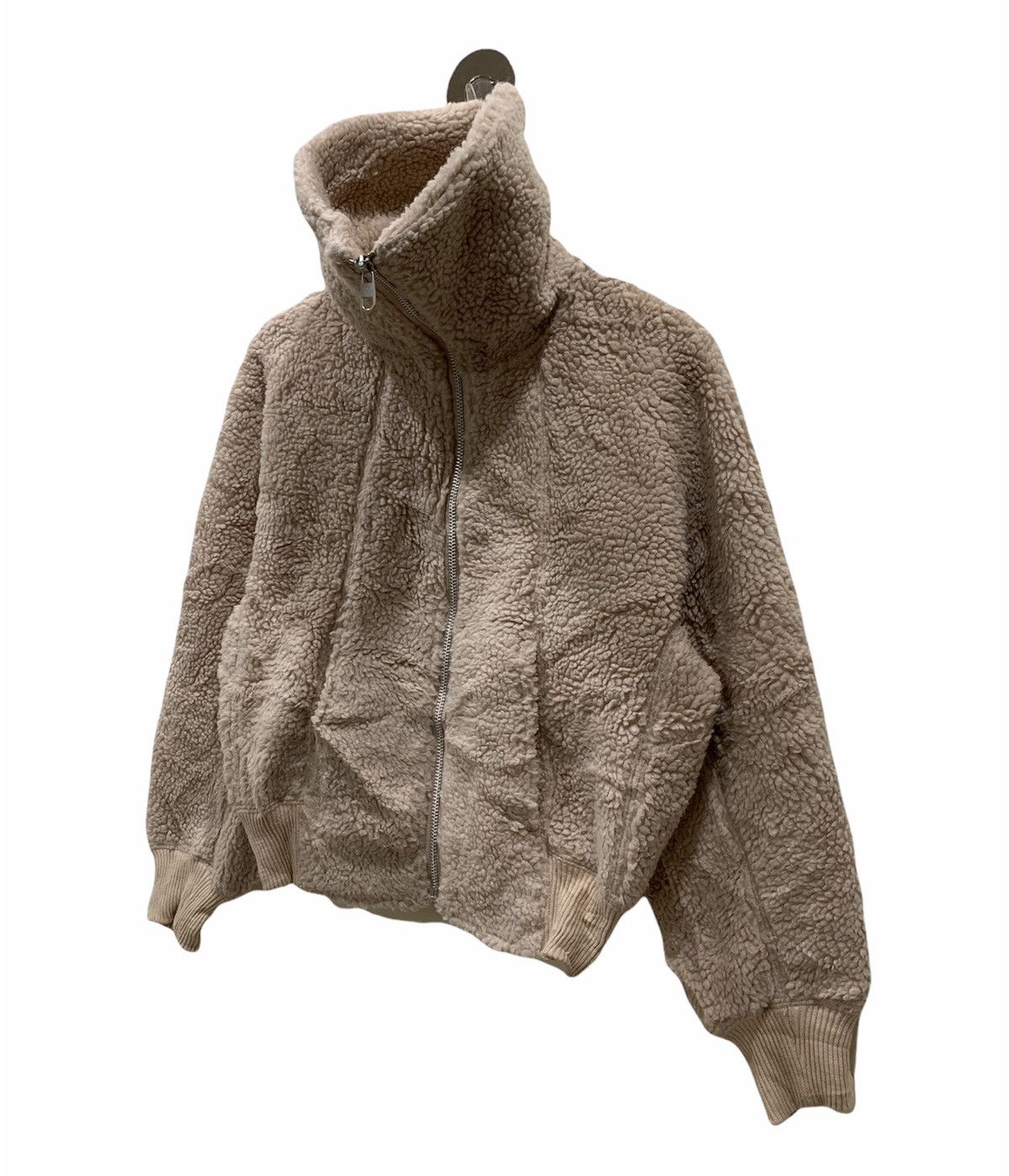 Lemaire × Uniqlo Uniqlo Lemaire Sherpa Fleece Turtleneck Zipper Jacket Size S / US 4 / IT 40 - 4 Thumbnail