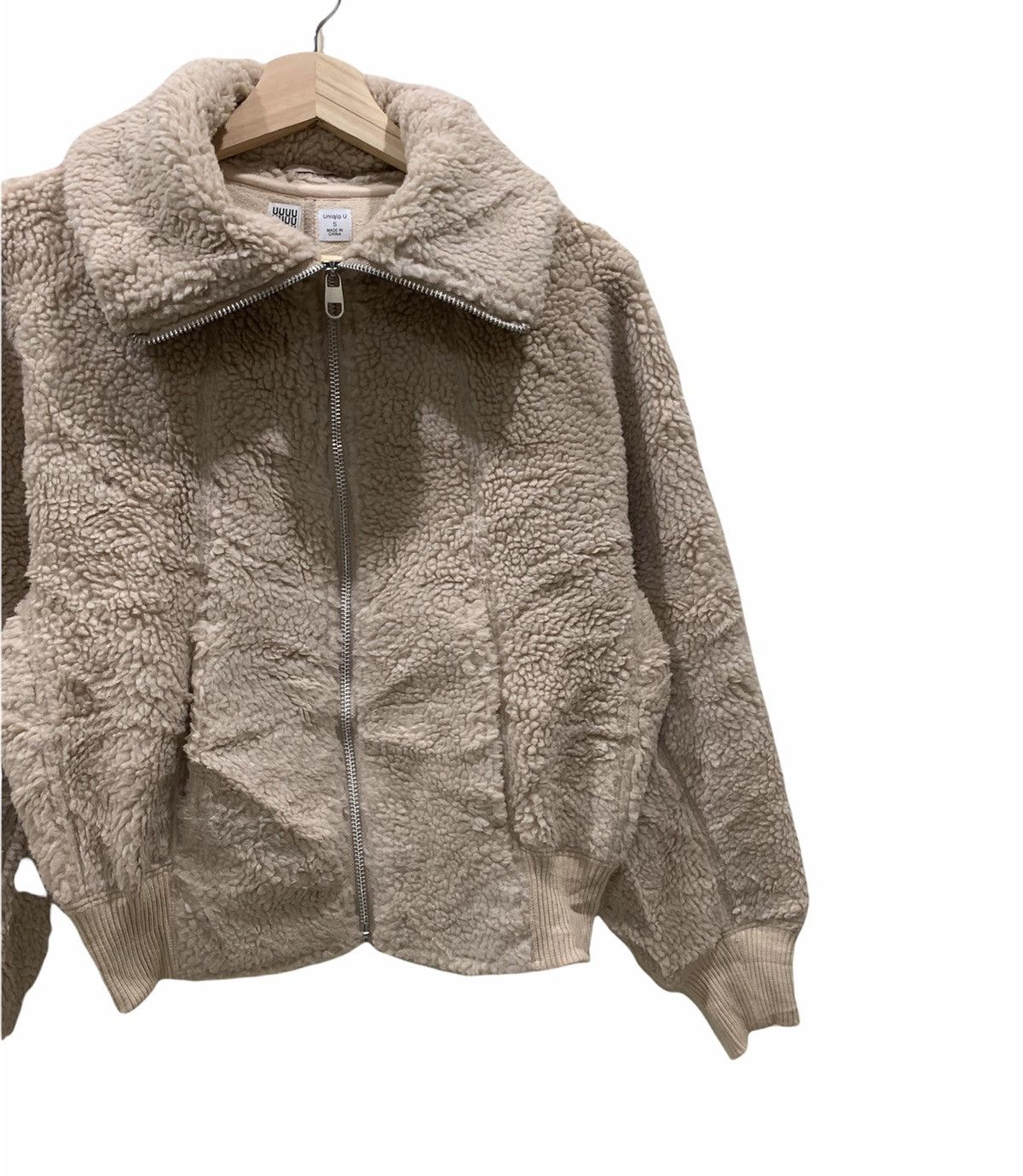 Lemaire × Uniqlo Uniqlo Lemaire Sherpa Fleece Turtleneck Zipper Jacket Size S / US 4 / IT 40 - 6 Thumbnail