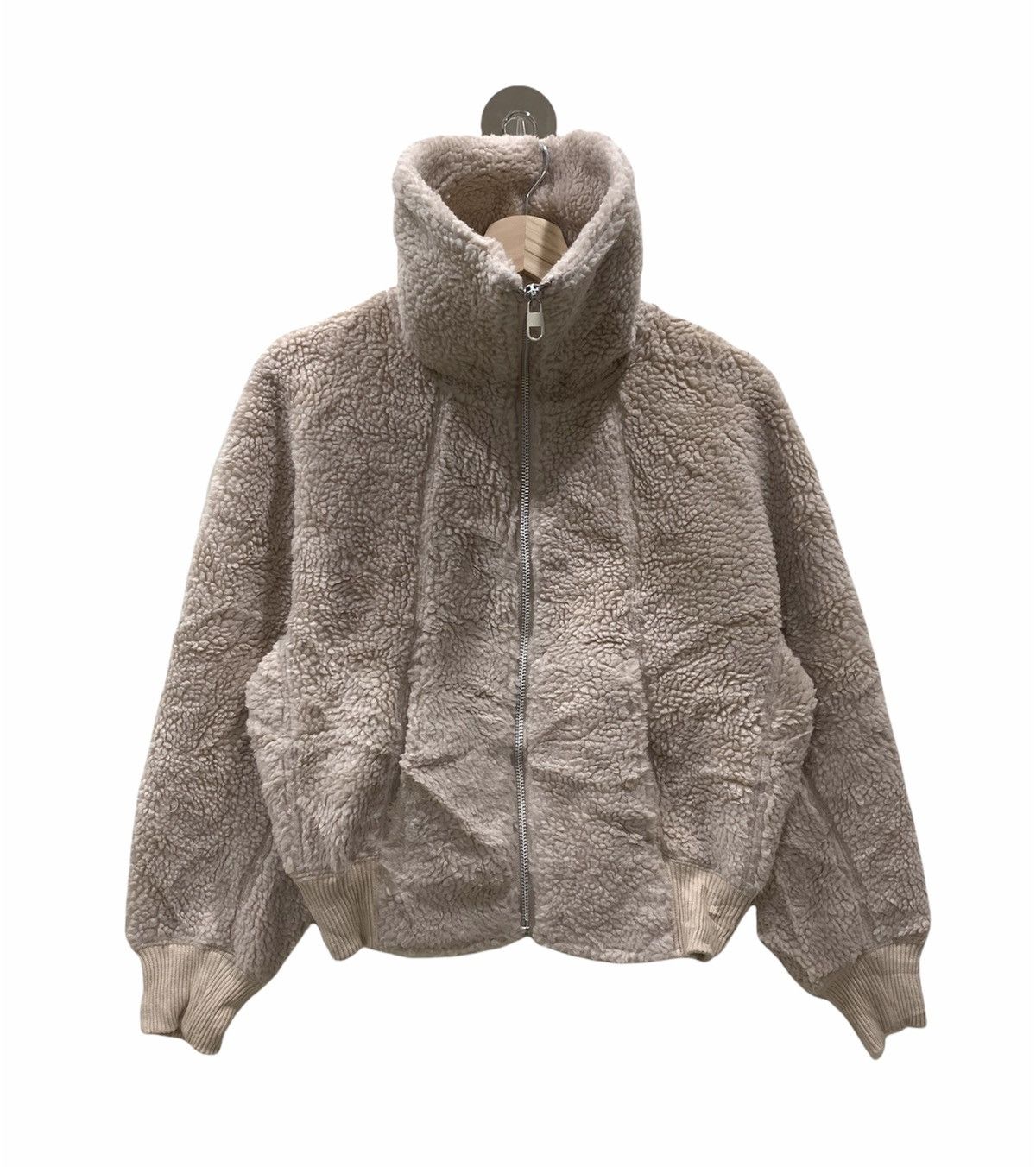Lemaire × Uniqlo Uniqlo Lemaire Sherpa Fleece Turtleneck Zipper Jacket Size S / US 4 / IT 40 - 2 Thumbnail