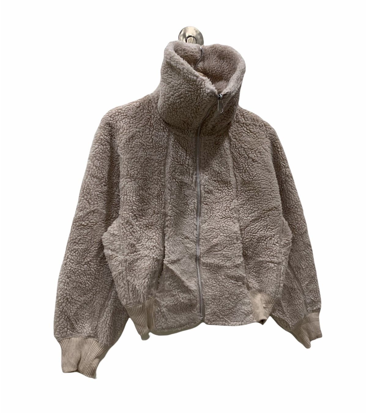 Lemaire × Uniqlo Uniqlo Lemaire Sherpa Fleece Turtleneck Zipper Jacket Size S / US 4 / IT 40 - 3 Thumbnail